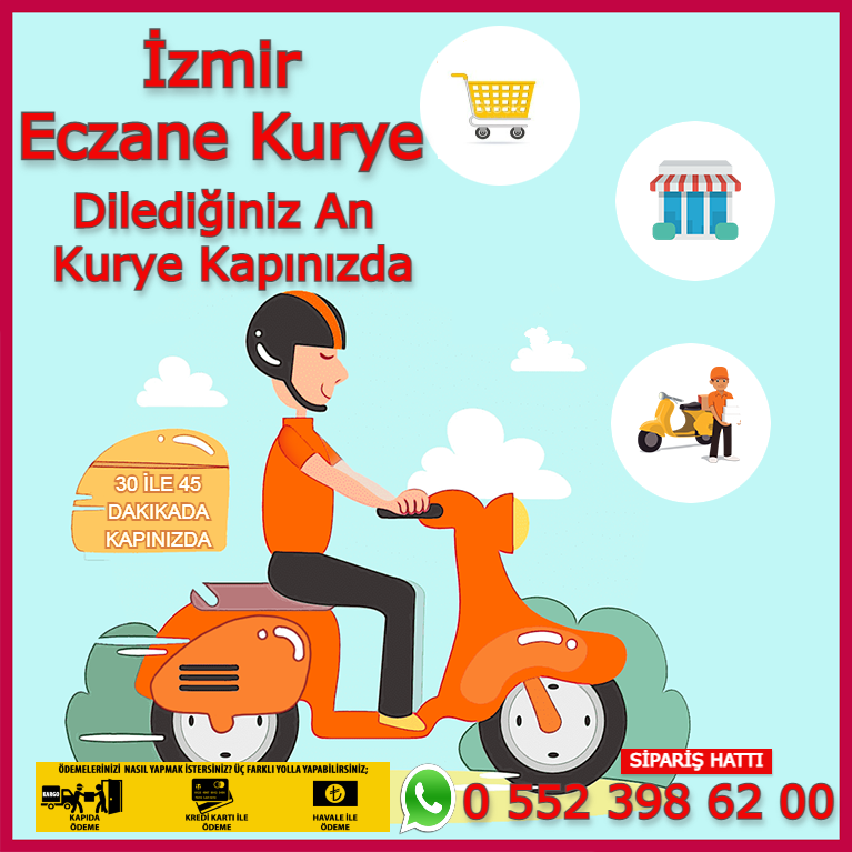 İzmir Eczane Kurye | 0552 398 62 00