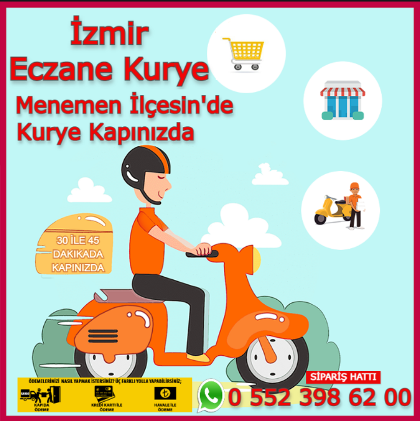 Menemen Eczane Kurye | 0552 398 62 00